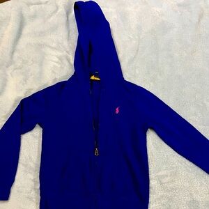Ralph Lauren Kids Blue Hoodie